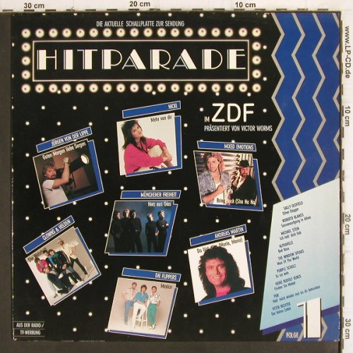 V.A.Hitparade im ZDF: Münchener Freiheit.. Sally Oldfield, CBS(CBS 4600961), NL, 1987 - LP - V805 - 4,00 Euro