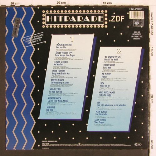 V.A.Hitparade im ZDF: Münchener Freiheit.. Sally Oldfield, CBS(CBS 4600961), NL, 1987 - LP - V805 - 4,00 Euro