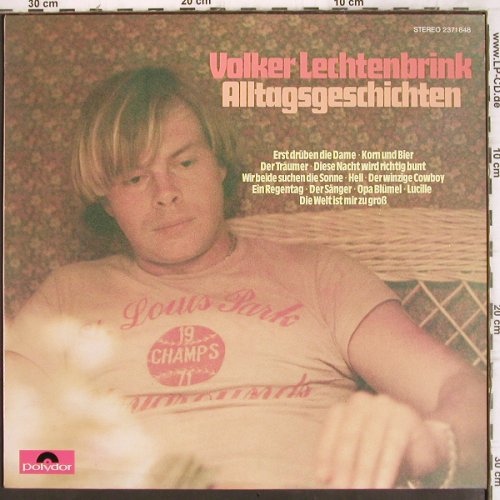 Lechtenbrink,Volker: Alltagsgeschichten, Polydor (2371 848), D, 1977 Typ: LP Best.-Nr.: V943 Preis: 5,00 Euro