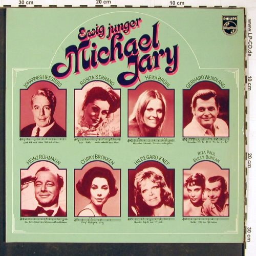 V.A.Ewig Junger Michael Jary: Rita Paul / B.Buhlan, Knef, Glusgal, Philips(6612 102), D,  - 2LP - V960 - 9,00 Euro