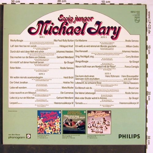 V.A.Ewig Junger Michael Jary: Rita Paul / B.Buhlan, Knef, Glusgal, Philips(6612 102), D,  - 2LP - V960 - 9,00 Euro
