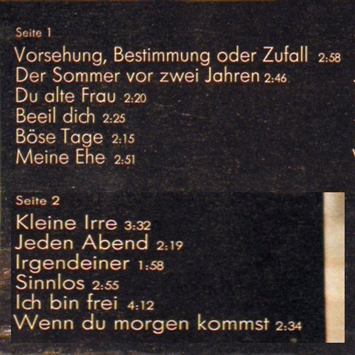 Stromberger,Barbara: Same, Philips (6305 154), D, 1972 Typ: LP Best.-Nr.: V99 Preis: 5,00 Euro