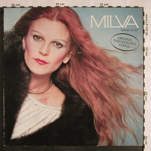 Milva: attends, la vie-Theodorakis Songs, Metronome(0069.085), D, m-/vg+, 1980 - LP - X1076 - 7,50 Euro