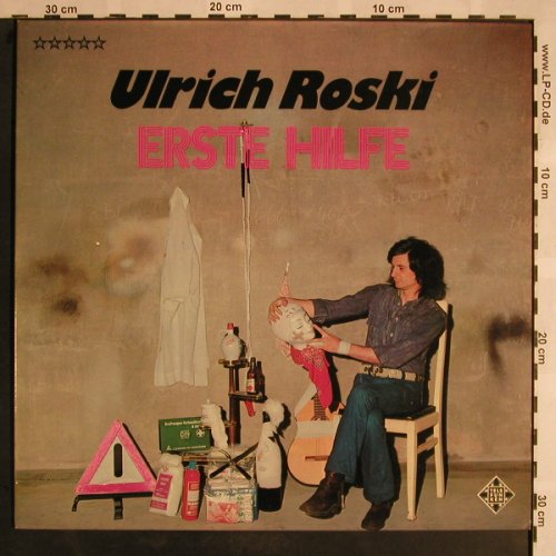 Roski,Ulrich: Erste Hilfe, Foc,Musterplatte, Telefunken(SLE 14 667-P), D,vg+/m-, 1972 - LP - X1155 - 7,50 Euro