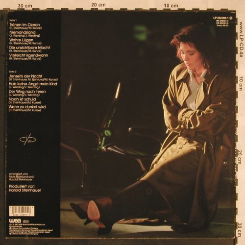 Werding,Juliane: Jenseits der Nacht, WEA(242 091-1), D, 1987 - LP - X1275 - 5,00 Euro