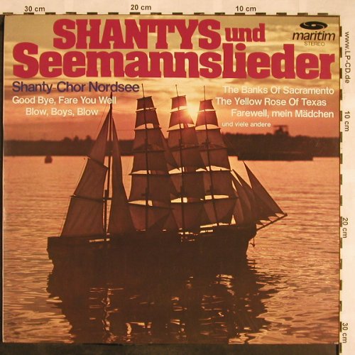 Shanty-Chor Nordsee: Shanties und Seemannslieder, Maritim(47 407 NU), D,  - LP - X1338 - 5,00 Euro