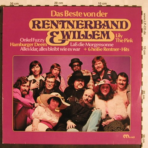 Rentnerband & Willem: Das Beste von der, Midi(26 073), D, 1978 - LP - X1441 - 7,50 Euro