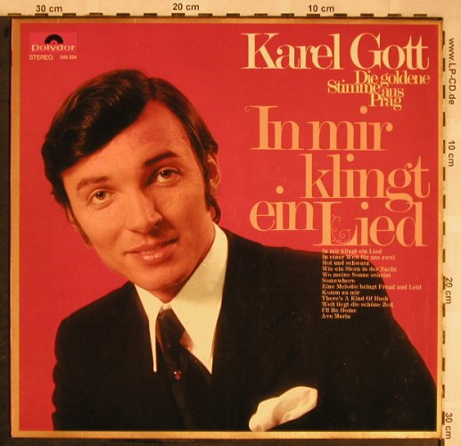 Gott,Karel: In Mir Klingt ein Lied, Polydor(249 324), D, 1969 - LP - X1516 - 5,00 Euro
