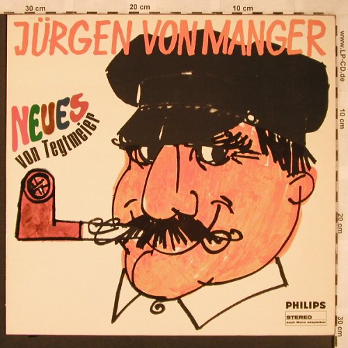 von Manger,Jürgen: Neues von Tegtmeier, Philips(843 983 PY), D, 1967 - LP - X1889 - 6,00 Euro