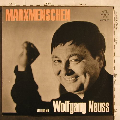 Neuss,Wolfgang: Marxmenschen, von und mit, Live, Panoptikum(BP 001), D,  - LP - X194 - 20,00 Euro