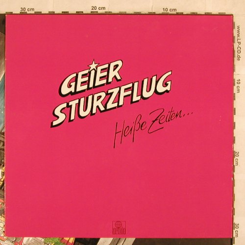 Geier Sturzflug: Heiße Zeiten..., Ariola(205 555-315), D, 1983 - LP - X20 - 6,00 Euro