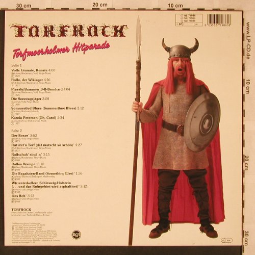 Torfrock: Torfmoorholmer Hitparade(83), RCA(NL 71986), D, 1988 - LP - X2437 - 7,50 Euro