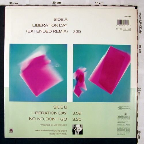 Marcus,Jürgen: Liberation Day *2+1, AM (390311-1), D, 1988 Typ: 12" Best.-Nr.: X2553 Preis: 1,00 Euro