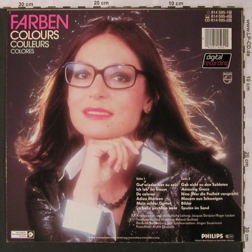 Mouskouri,Nana: Farben, Philips(814 595-1), D, 1983 - LP - X2785 - 5,00 Euro
