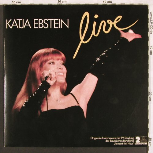Ebstein,Katja: Live,Foc, m-/vg+, Ariola(301 200-406), D,  - 2LP - X3228 - 7,50 Euro