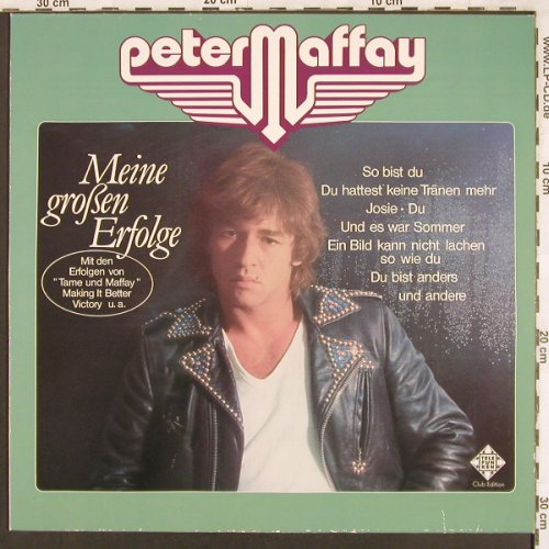 Maffay,Peter: Meine großen Erfolge,Club Edition, Telefunken(30 6761), D, 1981 - LP - X3400 - 12,50 Euro
