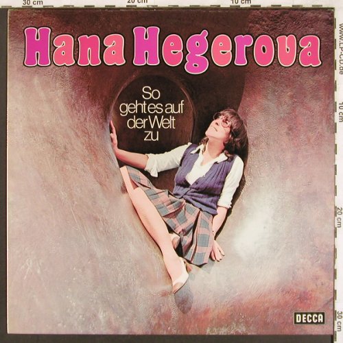 Hegerova,Hana: So geht es auf der Welt zu, Decca(SLK 16 776-P), D, 1972 - LP - X3430 - 14,00 Euro