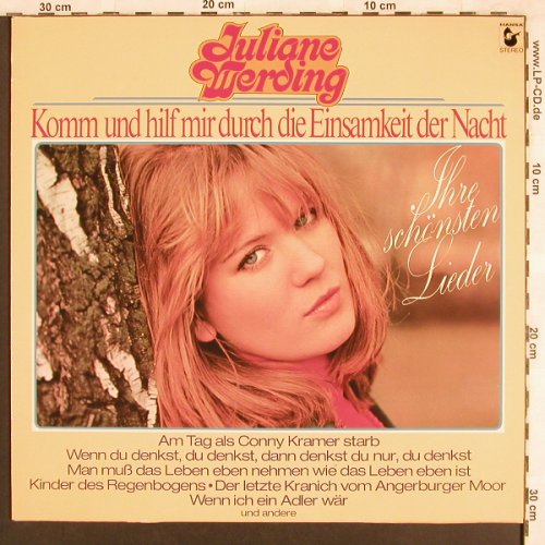 Werding,Juliane: Ihre Schönsten Lieder-Komm u Hilf.., Hansa(28 06-270), D,  - LP - X3435 - 5,50 Euro