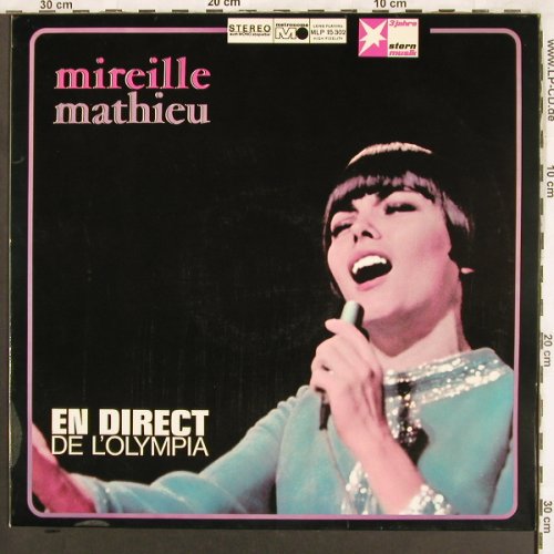 Mathieu,Mireille: En Direct de L'Olympia, Barclay / Stern(MLP 15.302), D,  - LP - X3688 - 6,00 Euro