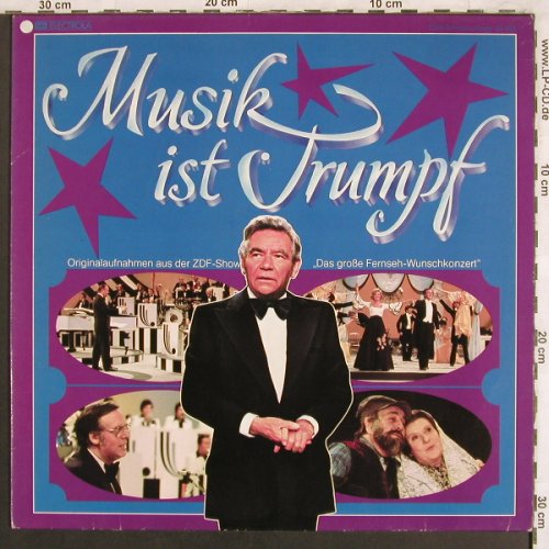 V.A.Musik Ist Trumpf: Originalaufnahme ZDF-Show, EMI(64 495), D,  - LP - X3878 - 5,50 Euro