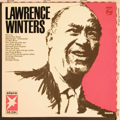 Winters,Lawrence: Same, Philips/Stern-Musik(843 741 PY), D,Mono, 1965 - LP - X3986 - 5,00 Euro
