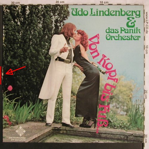 Lindenberg,Udo: Von Kopf bis Fuß, Club-Ed., m-/vg+, Telefunken(63 674), D, 1975 - LP - X4132 - 15,00 Euro
