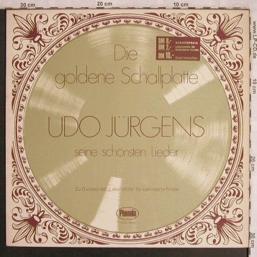 Jürgens,Udo: Seine schönsten Lieder, VG+/m-, Phonola(TI 3330), D,  - LP - X4337 - 10,00 Euro