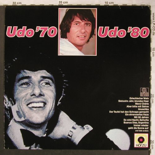 Jürgens,Udo: Udo'70-Udo'80, Ariola / HörZu(201 250-360), D, 1979 - LP - X4558 - 5,00 Euro