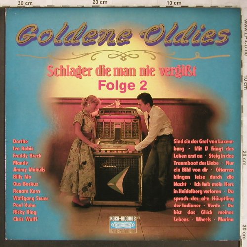 V.A.Goldene Oldies Folge 2: Dorthe...Chris Wolff, 14 Tr., Koch(D 121 842), D, 1988 - LP - X4863 - 4,00 Euro