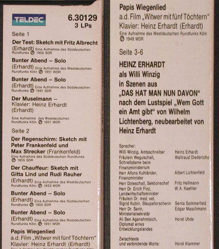 Erhardt,Heinz: Noch'n Gedicht Folge 2, Box, Teldec(6.30129), D, 1985 - 3LP - X4969 - 6,00 Euro