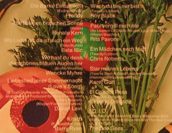 V.A.Schlagerernte'70: Freddy..Bee Gees,Club Auflage, Polydor(H 802/1), D, 1971 - LP - X5055 - 5,00 Euro