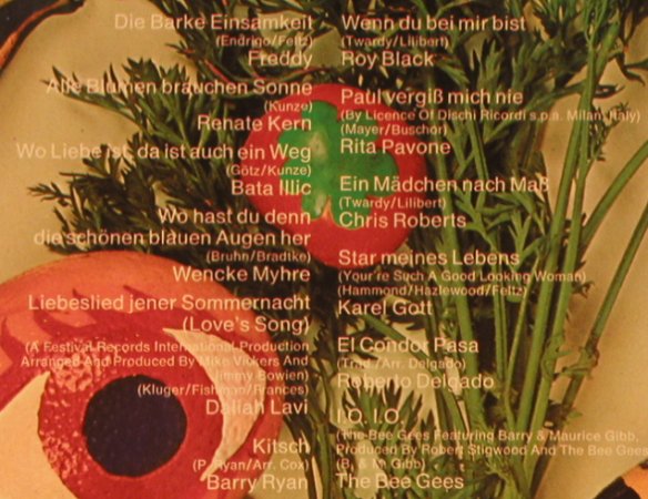 V.A.Schlagerernte'70: Freddy..Bee Gees,Club Auflage, Polydor (H 802/1), D, 1971 Typ: LP Best.-Nr.: X5055 Preis: 5,00 Euro