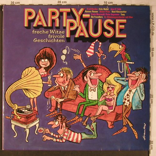 V.A.Party Pause-Freche Witze frivol: Tony...Die Travelers, vg+/m-, Fontana(62 063), D,  - 2LP - X5185 - 6,00 Euro