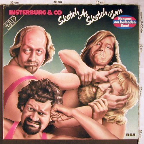 Insterburg & Co: Sketch As Sketch Can, Foc, RCA Extra(CL 28315), D, 1978 - 2LP - X5292 - 12,50 Euro