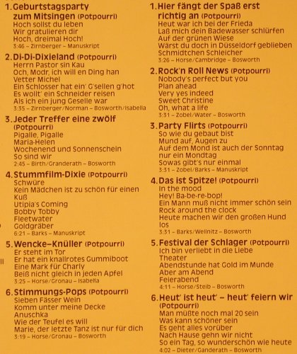 Parkas,Tommy-Orch. & Happy Singers: 1001 Stimmungs-Hits,Ein bißchenSpaß, S*R(42 924 1), D, 1986 - 2LP - X5363 - 5,00 Euro