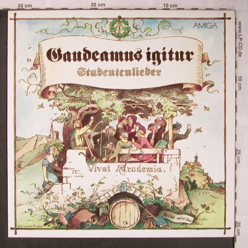 V.A.Gaudeamus igitur: Studentenlieder...BarbaRossa..., Amiga(8 45 277), DDR, 1986 - LP - X5394 - 7,50 Euro