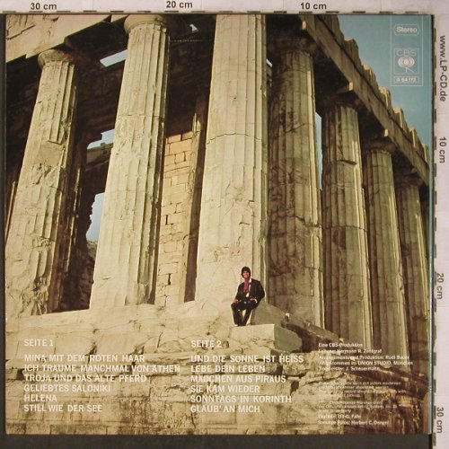 Cordalis,Costa: Ich träume manchmal von Athen, Foc, CBS Stern Musik(S 64 172), D, vg+/m-, 1970 - LP - X5403 - 6,00 Euro