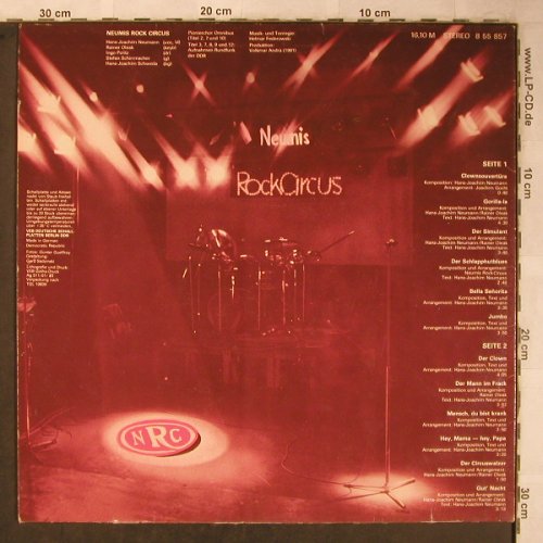 Neumis Rock Circus: Same, Amiga(8 55 857), DDR, 1981 - LP - X5425 - 7,50 Euro