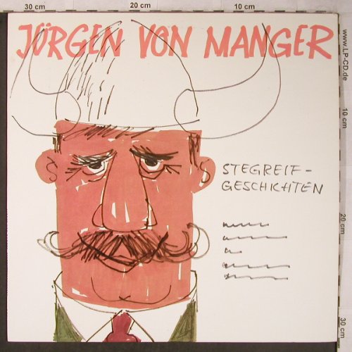 von Manger,Jürgen: Stegreifgeschichten,o.Philips Cover, Philips(P 48 014 L), D, 1965 - LP - X5436 - 7,50 Euro