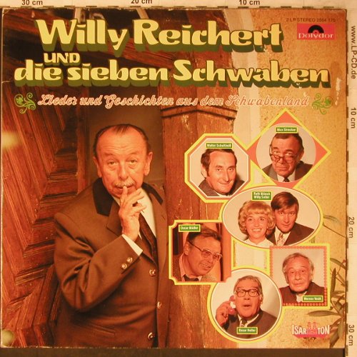Reichert,Willy  u.d.sieben Schwaben: Lieder u.Geschichten a.d.Schwabenl., Polydor(2664 170), D,  - 2LP - X5501 - 7,50 Euro