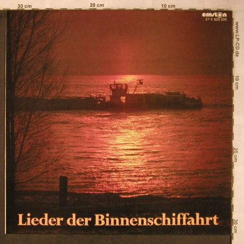 Franky, Günther und Fred: Lieder der Binnenschiffahrt, EmsTon(E 620.205), D,  - LP - X5510 - 7,50 Euro