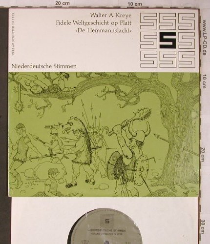 Kreye,Walter A.: Fidele Weltgeschicht op Platt, Schuster Leer(S 13), D, 1967 - 10inch - X5736 - 7,50 Euro