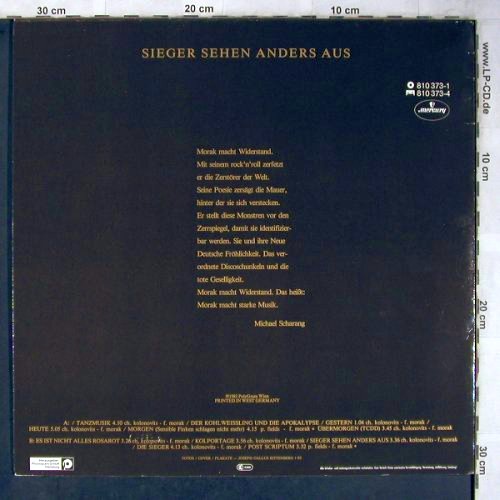 Morak: Sieger sehen anders aus, Polydor(810 373-1), A, 1984 - LP - X5772 - 5,00 Euro