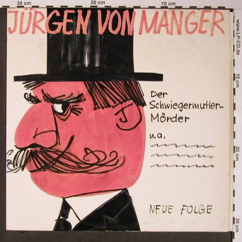 von Manger,Jürgen: Stegreifgeschichten-Neue Folgen, Philips(P 48 027 L), D, vg+/vg+, 1963 - LP - X5800 - 6,00 Euro