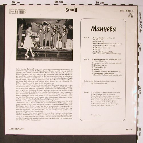 Manuela: Same, Telefunken(SLE 14 311-P), D,  - LP - X5806 - 40,00 Euro