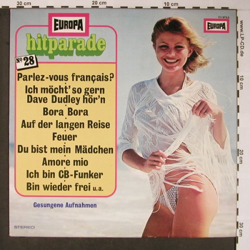Reichel,Udo - Orchester: Hitparade No.28, gesungene Aufn., Europa(111 873.0), D, 1978 - LP - X5852 - 3,00 Euro