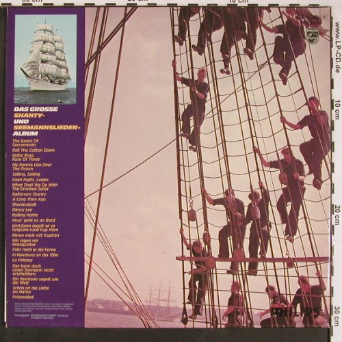 V.A.Das große Shanty und: Seemannnslieder Album,Foc, Philips(6623 040), D,  - 2LP - X5868 - 7,50 Euro