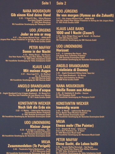 V.A.Sternstunde der Musik: Nana Mouskouri...Peter Maffay, Ariola(208 022-556), D, 1986 - LP - X5887 - 5,00 Euro