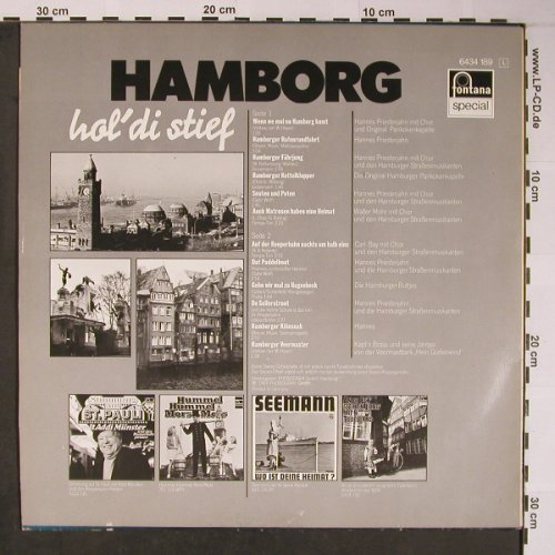 V.A.Hamburg hol' di stief: Hannes Pristerjahn...Kapt'n Brass, Fontana(6434 189), D, m-/vg+,  - LP - X6028 - 5,00 Euro