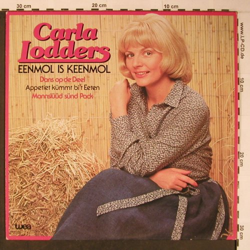 Lodders,Carla: Eenmol is Keenmol, WEA(WEA 58 242), D, 1981 - LP - X6115 - 7,50 Euro